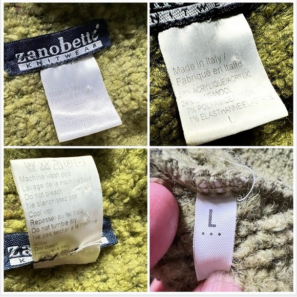 Green Textured Women's Cardigan - Picture 11 of 12